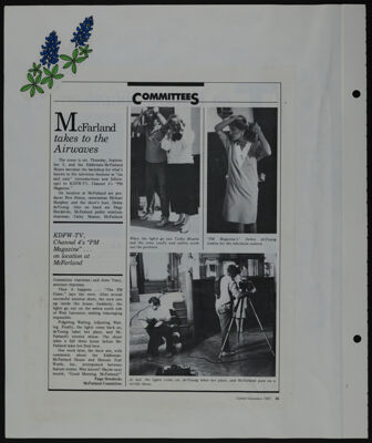 The Junior League of Fort Worth Scrapbook, 1985-1986, Page 6