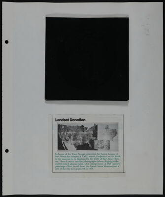 The Junior League of Fort Worth Scrapbook, 1985-1986, Page 9