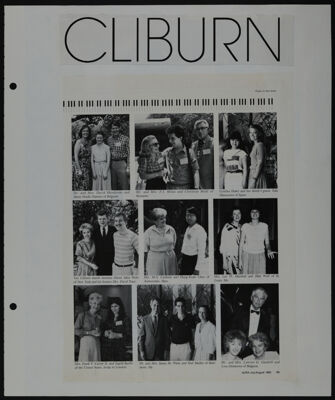 The Junior League of Fort Worth Scrapbook, 1985-1986, Page 21