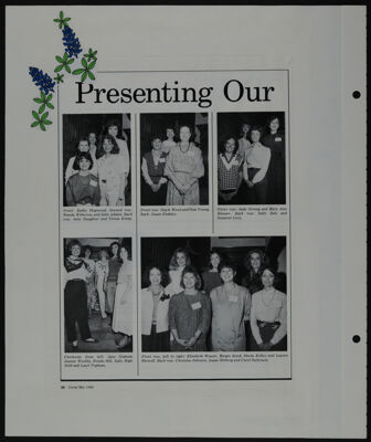 The Junior League of Fort Worth Scrapbook, 1985-1986, Page 28