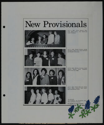 The Junior League of Fort Worth Scrapbook, 1985-1986, Page 29