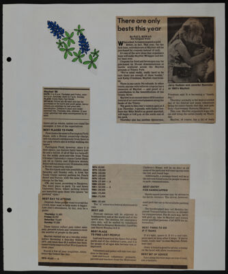 The Junior League of Fort Worth Scrapbook, 1985-1986, Page 43