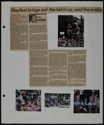 The Junior League of Fort Worth Scrapbook, 1985-1986, Page 47