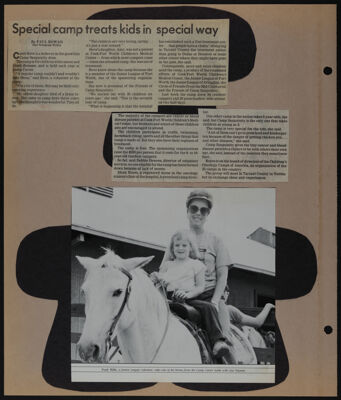 The Junior League of Fort Worth Scrapbook, 1986-1987, Page 30