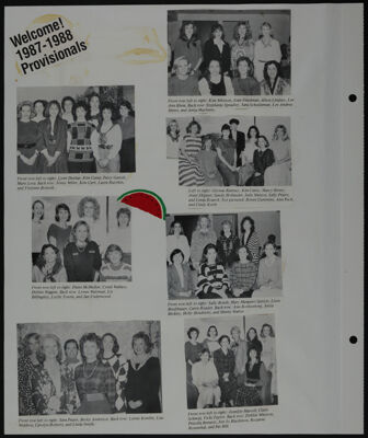 The Junior League of Fort Worth Scrapbook, 1987-1988, Page 18