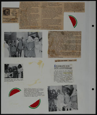 The Junior League of Fort Worth Scrapbook, 1987-1988, Page 24