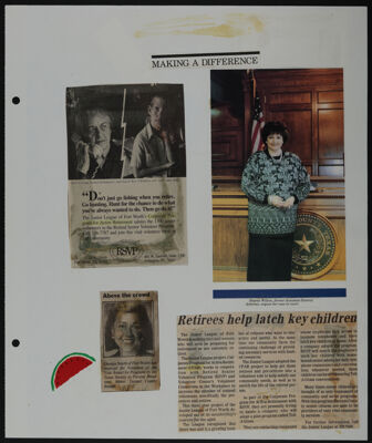 The Junior League of Fort Worth Scrapbook, 1987-1988, Page 39