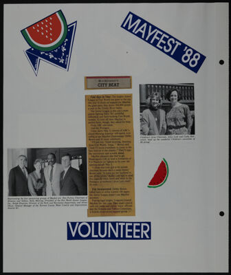 The Junior League of Fort Worth Scrapbook, 1987-1988, Page 52