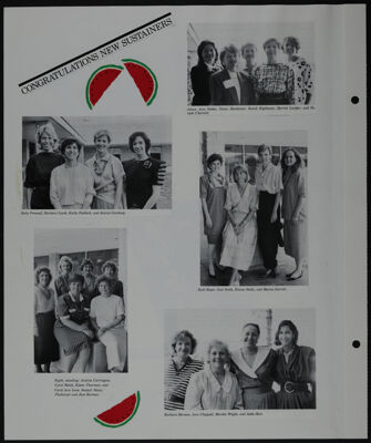 The Junior League of Fort Worth Scrapbook, 1987-1988, Page 54