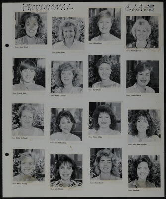The Junior League of Fort Worth Scrapbook, 1988-1989, Page 9