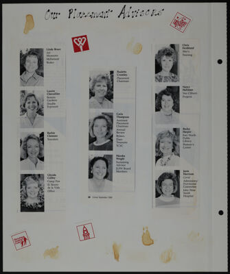 The Junior League of Fort Worth Scrapbook, 1988-1989, Page 12