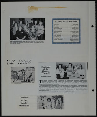 The Junior League of Fort Worth Scrapbook, 1988-1989, Page 30