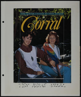 The Junior League of Fort Worth Scrapbook, 1988-1989, Page 35