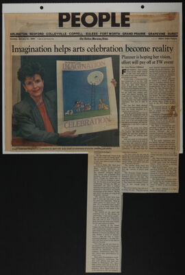 The Junior League of Fort Worth Scrapbook, 1988-1989, Page 36