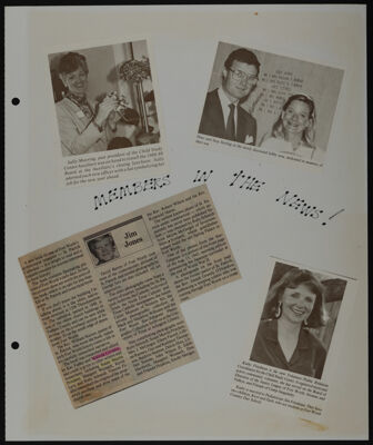 The Junior League of Fort Worth Scrapbook, 1988-1989, Page 37