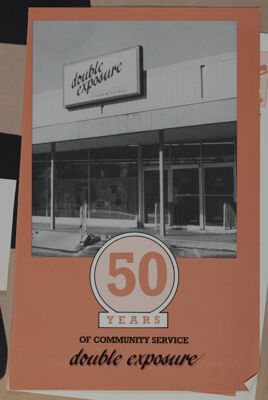 50 Years of Community Service: Double Exposure Brochure, 1986-1987