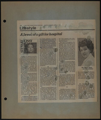 The Junior League of Fort Worth Scrapbook, 1980-1981, Page 3