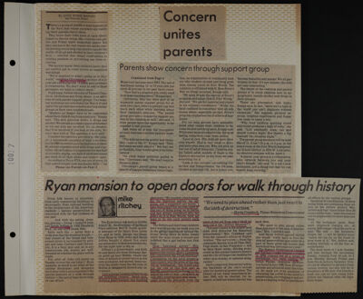 The Junior League of Fort Worth Scrapbook, 1981-1982, Page 9