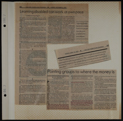 The Junior League of Fort Worth Scrapbook, 1981-1982, Page 11