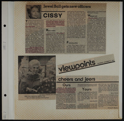 The Junior League of Fort Worth Scrapbook, 1981-1982, Page 15