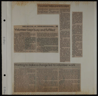 The Junior League of Fort Worth Scrapbook, 1981-1982, Page 22