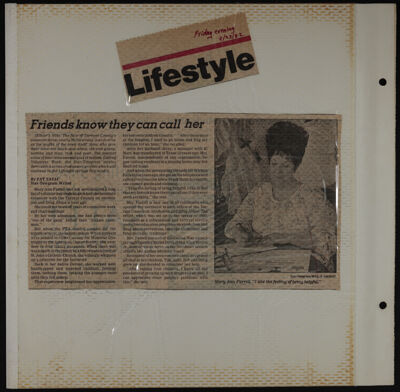 The Junior League of Fort Worth Scrapbook, 1981-1982, Page 26