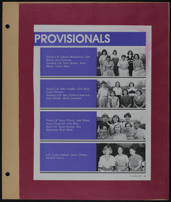 The Junior League of Fort Worth Scrapbook, 1984-1985, Page 22