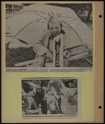 The Junior League of Fort Worth Scrapbook, 1984-1985, Page 37