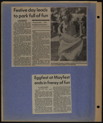 The Junior League of Fort Worth Scrapbook, 1984-1985, Page 41