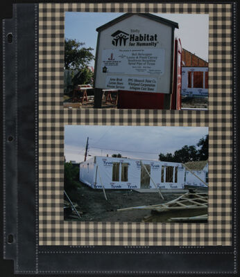Habitat for Humanity House Project Scrapbook, Page 2