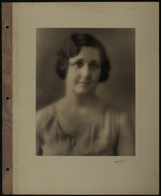 The Junior League of Fort Worth Portraits Scrapbook, 1931, Page 1