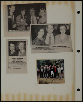 The Junior League of Fort Worth Scrapbook, 1990-1991, Page 6