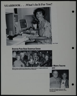 The Junior League of Fort Worth Scrapbook, 1990-1991, Page 22