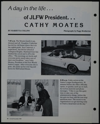 The Junior League of Fort Worth Scrapbook, 1990-1991, Page 26