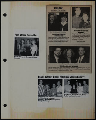 The Junior League of Fort Worth Scrapbook, 1990-1991, Page 41