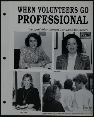 The Junior League of Fort Worth Scrapbook, 1990-1991, Page 51