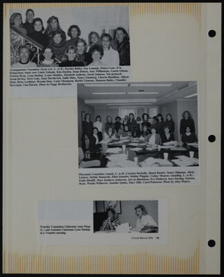 The Junior League of Fort Worth Scrapbook, 1990-1991, Page 60
