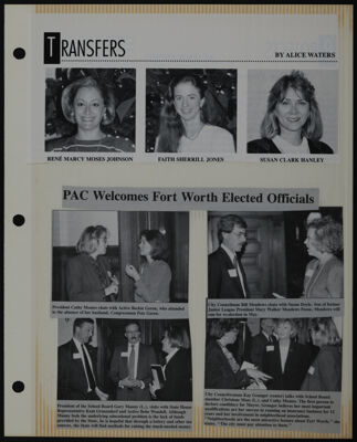 The Junior League of Fort Worth Scrapbook, 1990-1991, Page 67