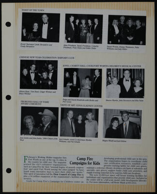The Junior League of Fort Worth Scrapbook, 1990-1991, Page 69