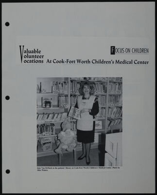 The Junior League of Fort Worth Scrapbook, 1990-1991, Page 77