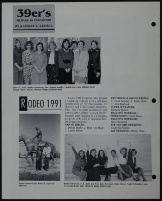 The Junior League of Fort Worth Scrapbook, 1990-1991, Page 82