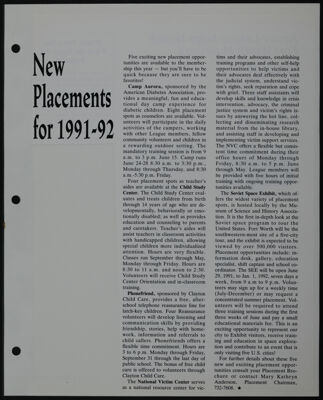 The Junior League of Fort Worth Scrapbook, 1990-1991, Page 83