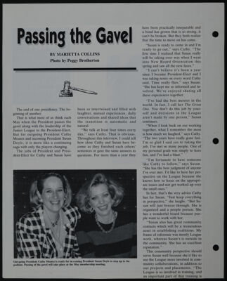 The Junior League of Fort Worth Scrapbook, 1990-1991, Page 98