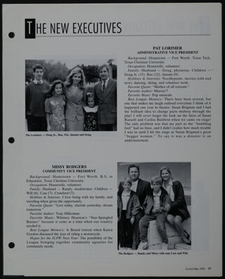 The Junior League of Fort Worth Scrapbook, 1990-1991, Page 101