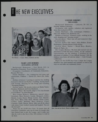 The Junior League of Fort Worth Scrapbook, 1990-1991, Page 103