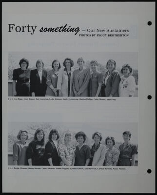 The Junior League of Fort Worth Scrapbook, 1990-1991, Page 106