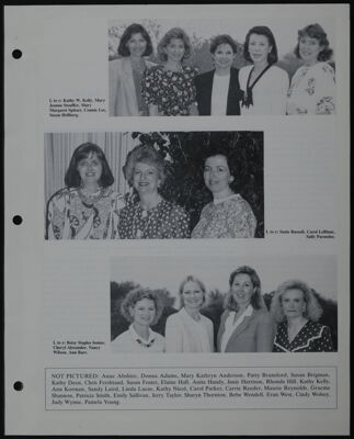 The Junior League of Fort Worth Scrapbook, 1990-1991, Page 107