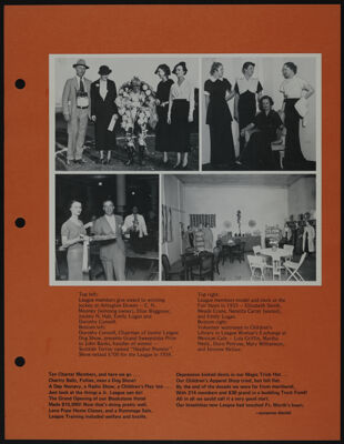 The Junior League of Fort Worth 50th Anniversary Scrapbook, Page 6