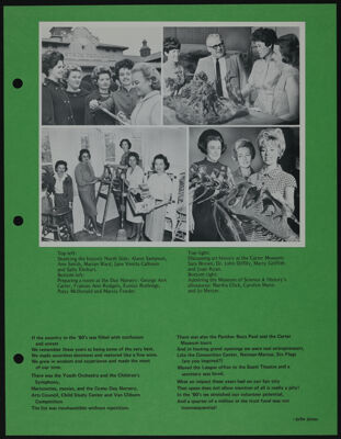 The Junior League of Fort Worth 50th Anniversary Scrapbook, Page 15