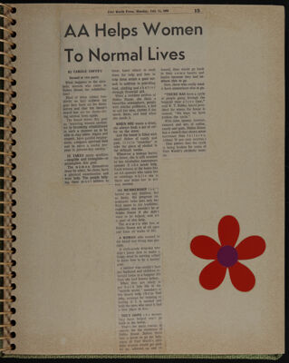 The Junior League of Fort Worth Scrapbook, 1968-1969, Page 8